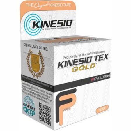 FABRICATION ENTERPRISES Kinesio® Tex Gold FP Kinesiology Tape, 2" x 5.5 yds, Beige, 6 Rolls 24-4870-6